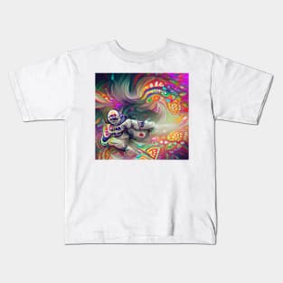 Psychedelic Astronaut Kids T-Shirt